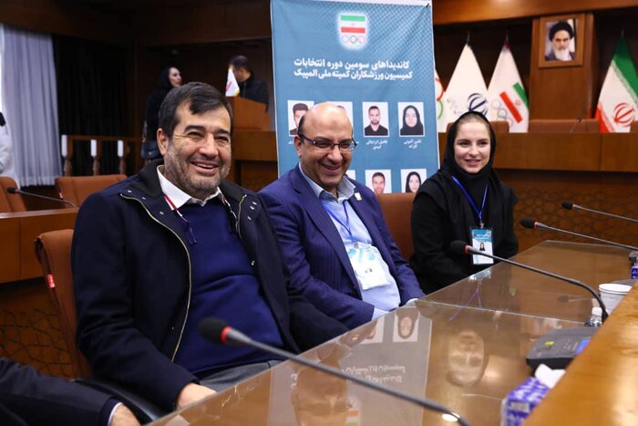 بازدید وزیر ورزش و جوانان از فرایند انتخابات کمیسیون ورزشکاران کمیته ملی المپیک