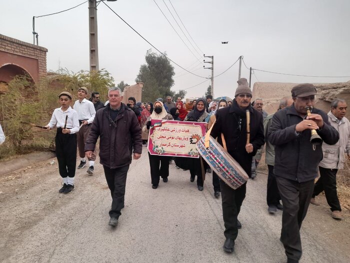 یلدای مهربانی در سَنَرد گرمسار با احیای آیینهای بومی و تقویت نشاط اجتماعی