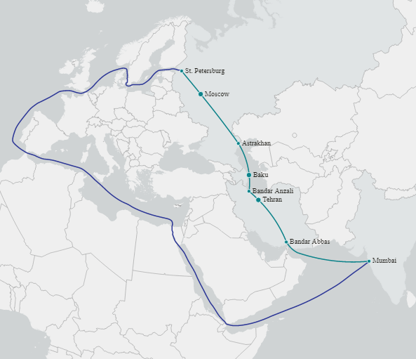 فعال شدن کریدور شمال–جنوب؛ اهرم جدید قدرت ایران و روسیه