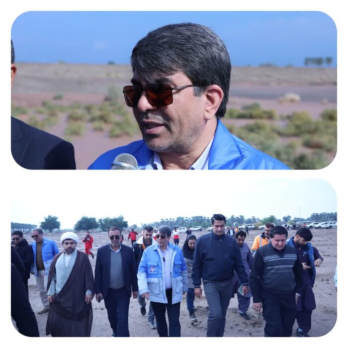 بازدید میدانی استاندار کرمان؛ گفتوگو با سیلزدگان تا پیگیری ساخت پُل جازموریان