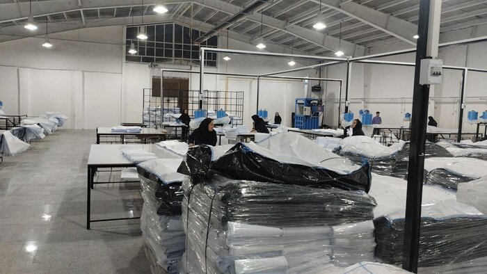 خط تولید کیسه پلی پروپیلن خوی به بهرەبرداری رسید