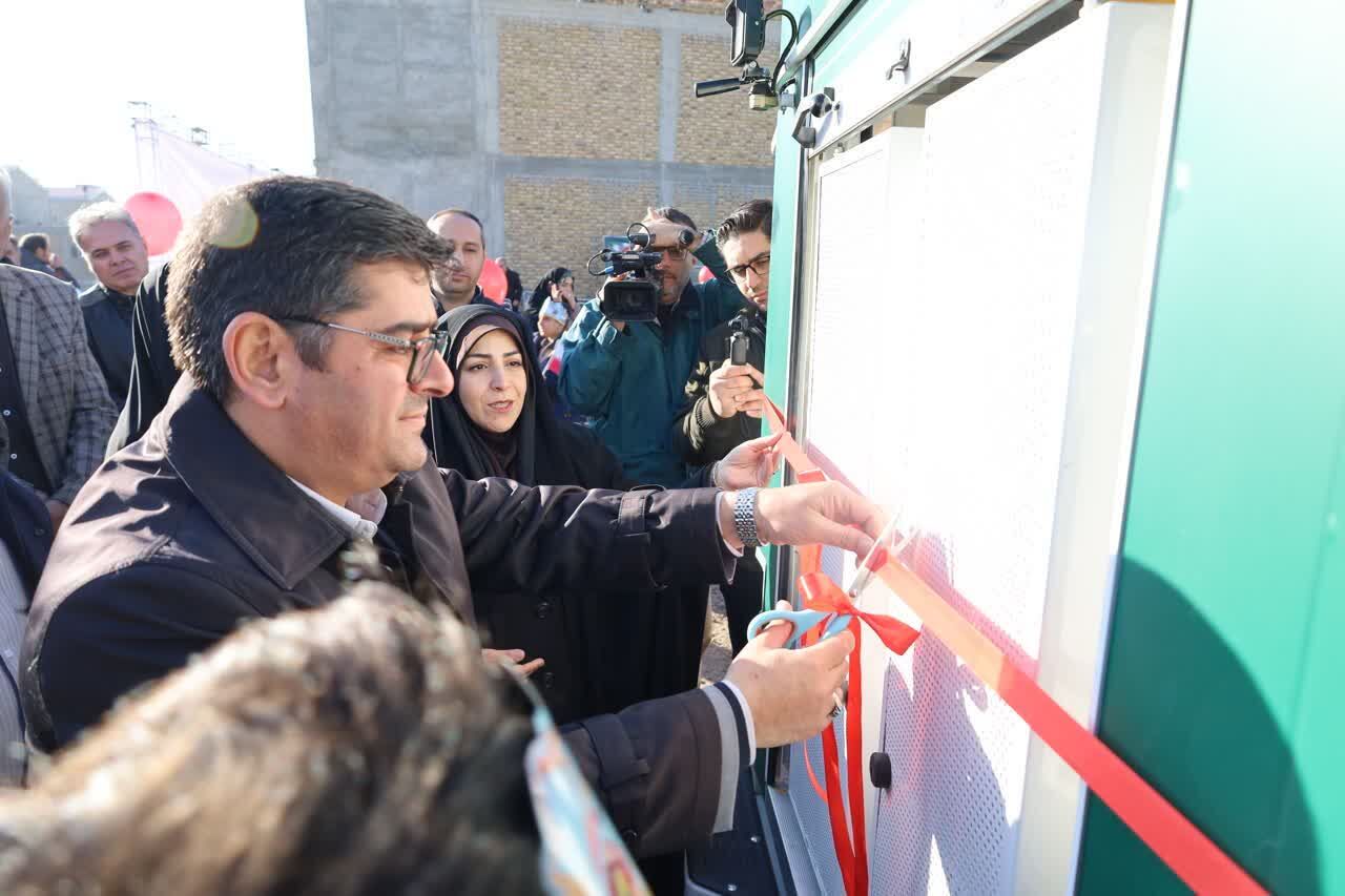 دومین کتابخانه سیار در ارومیه افتتاح شد