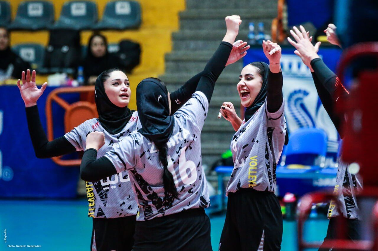لیگ والیبال بانوان؛ نبرد صدرنشینی به سود سایپا و پیروزی قاطع سپاهان و ملوان