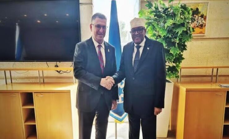 دیدار رئیس جدایی‌طلبان سومالی‌لند با مقامات صهیونیستی پیش از به رسمیت شناختن آن