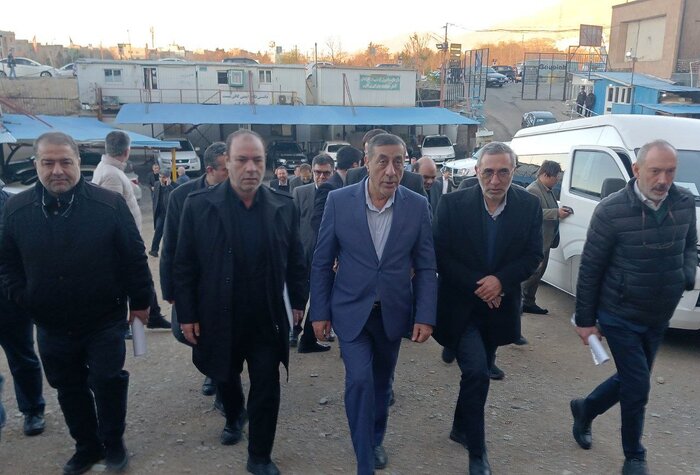 بازدید معاون اجرایی رئیس جمهور از بیمارستان سوختگی «باب الحوائج» در غرب تهران+ فیلم