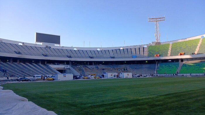 قائمپناه: ورزشگاه آزادی با پیشرفت ۸۵ درصدی در مسیر بهرهبرداری است