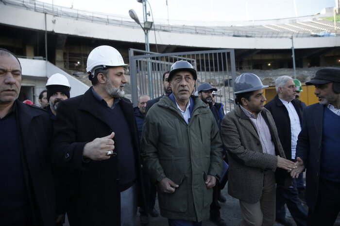 قائم‌پناه: ورزشگاه آزادی با پیشرفت ۸۵ درصدی در مسیر بهره‌برداری است