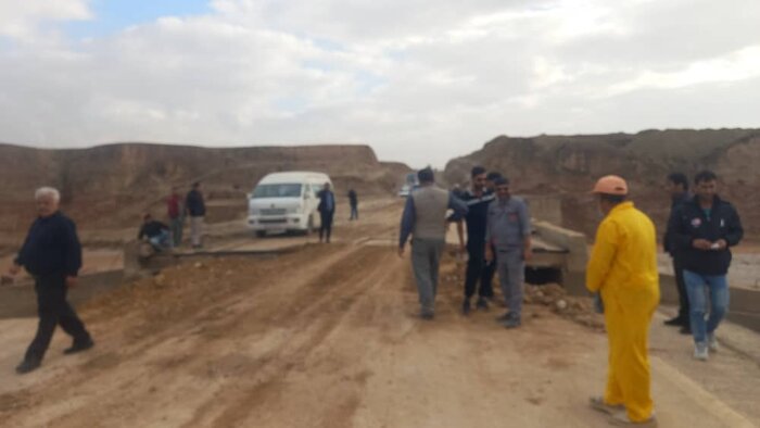 جاده ارتباطی مسجدسلیمان به هفتکل بصورت موقت بازگشایی شد