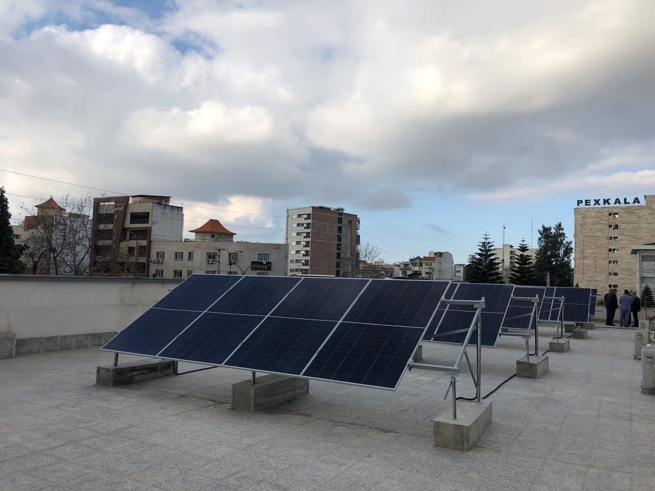 نیروگاه خورشیدی ۱۵ کیلو واتی در بابل افتتاح شد