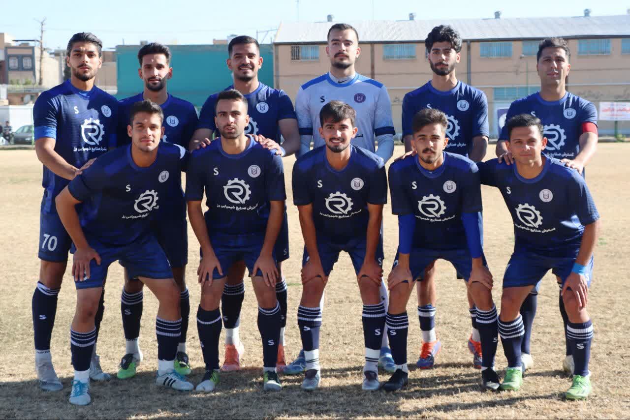 برتری تیم فوتبال اتحاد معین یزد مقابل فجر گلشن طبس