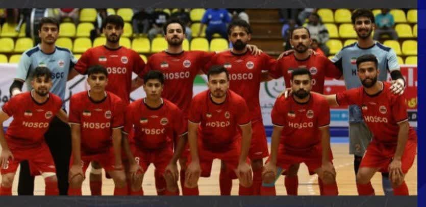 تیم فوتسال فولاد هرمزگان با درخشش در خانه، جایگاه ششمی خود را تثبیت کرد