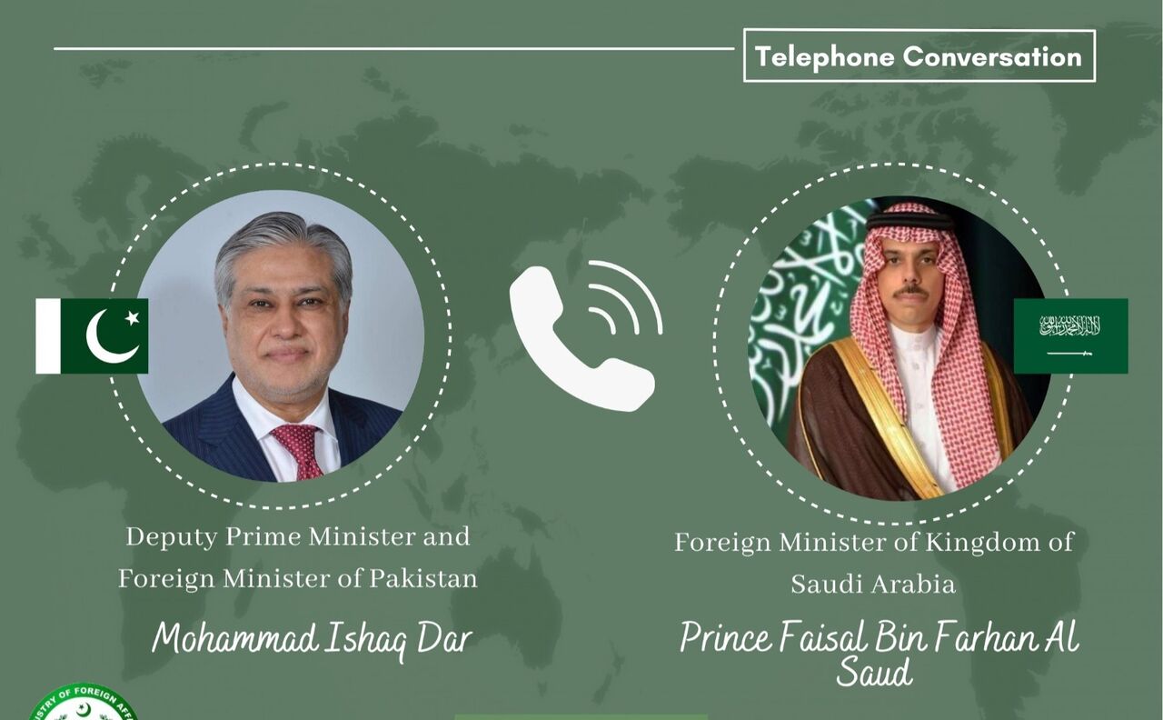 رايزني تلفني وزراي خارجه پاكستان و عربستان زير سايه تنش هاي رياض-ابوظبي رايزني تلفني وزراي خارجه پاكستان و عربستان زير سايه تنش هاي رياض-ابوظبي