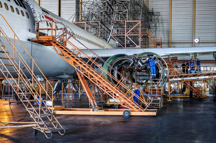 روایتی از تلاش بیوقفه متخصصان برای تعمیرات دورهای هواپیماها و بازگشت به چرخه پروازی