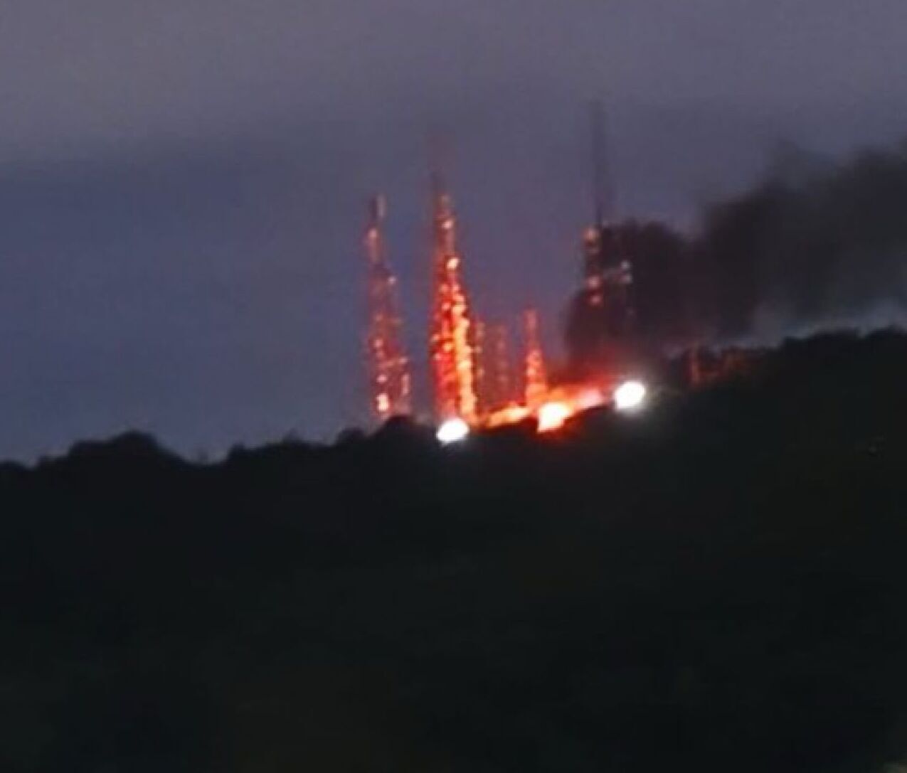 В Каракасе прогремела серия взрывов