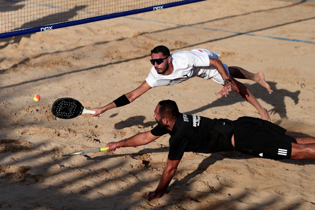 قهرمانی بندهنژاد و جوینده در BT50 تنیس ساحلی