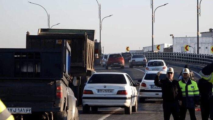 بزرگترین پُل شمال کشور در ساری توسط اقشار مردم افتتاح شد