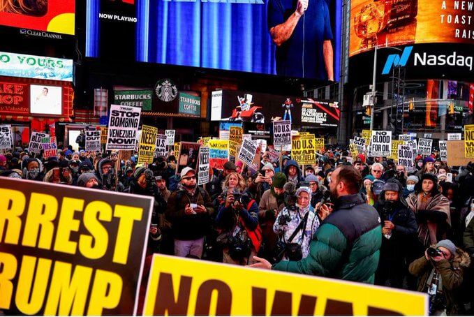 Nationwide protests erupt across US after aggression against Venezuela