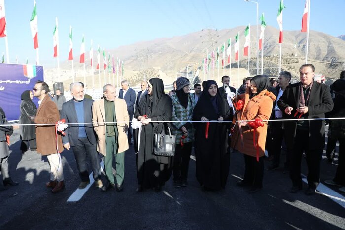 افتتاح شریان تازه کاهش معضلات ترافیکی البرز / شاهکار مهندسی بومی