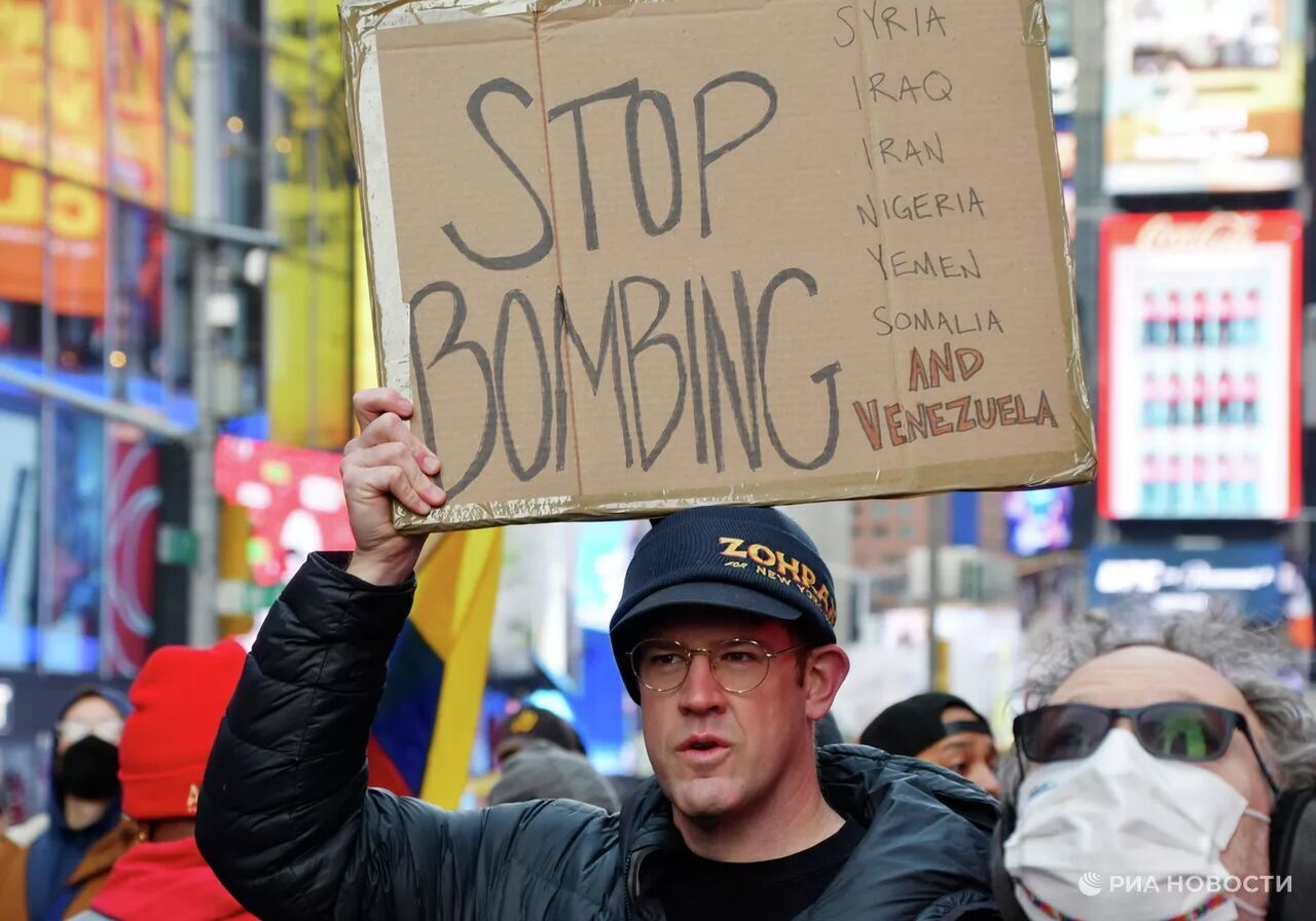 Brazilians protest against US attack on Venezuela and kidnapping of Maduro