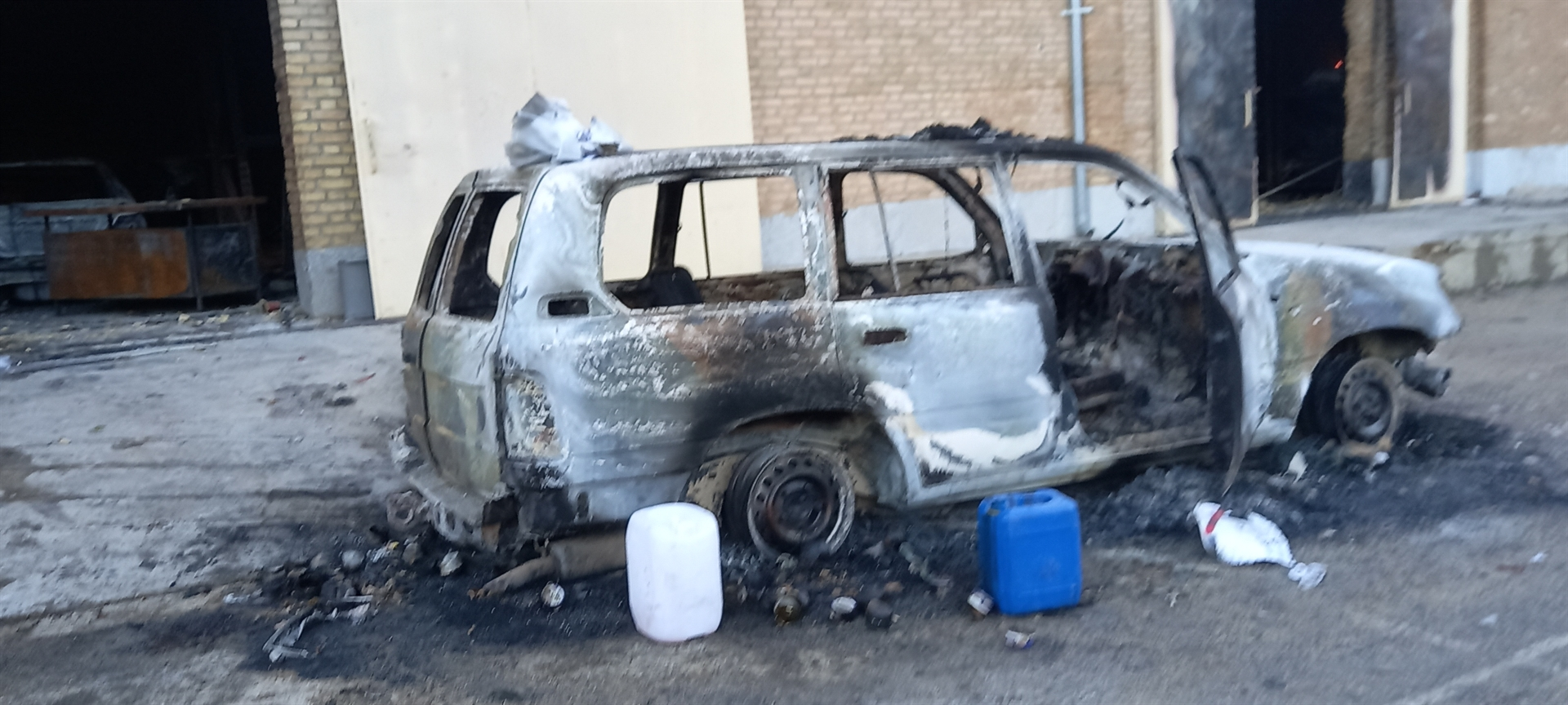 اطلاعیه جمعیت هلالاحمر در پی تخریب تعدادی از پایگاهها، خودروها و تجهیزات امدادی