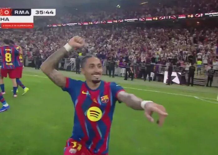 الکلاسیکوی جنونآمیز با طعم برزیلی؛ قهرمانی بارسلونا با عبور از رئال در جده