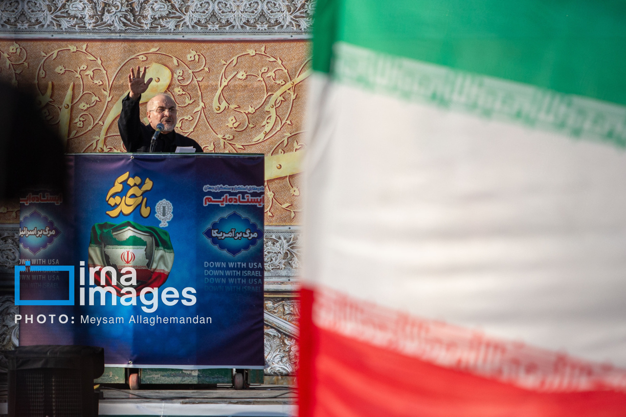 قالیباف:مردم بار دیگر باطل السحر دشمنی آمریکا و رژیم صهیونیستی علیه ایران شدند