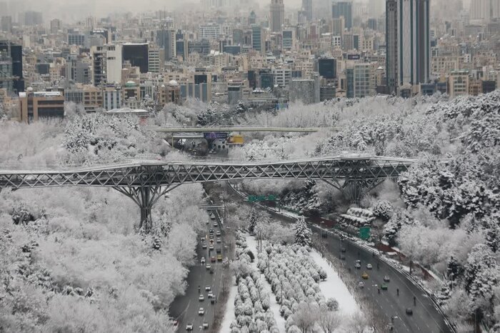 برف و باران تا ساعتی دیگر میهمان پایتختنشینان