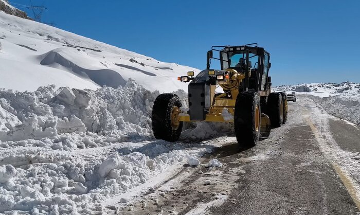 هشت فقره ریزش بهمن؛ هشدار در جاده های کوهستانهای البرز