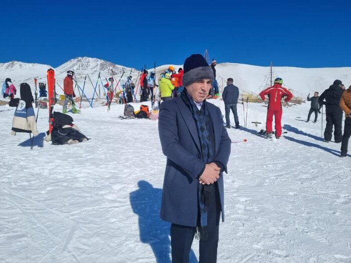 رقابت‌های ملی اسکی در سرعین آغاز شد