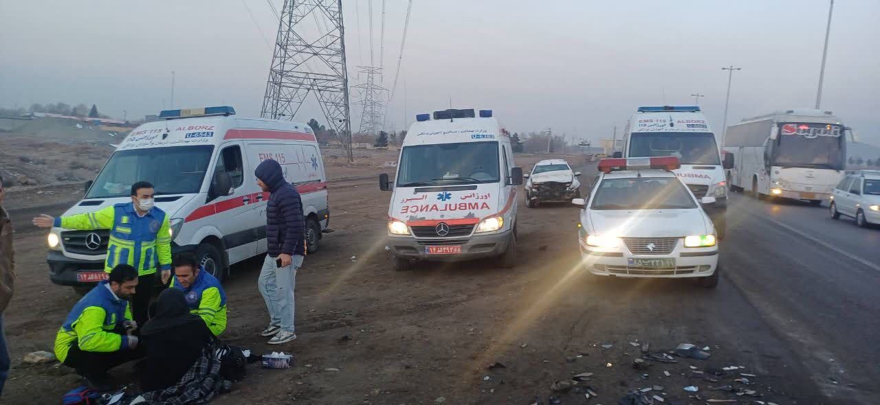 سانحه رانندگی در مسیر کندوان سه کشته و یک مصدوم برجا گذاشت