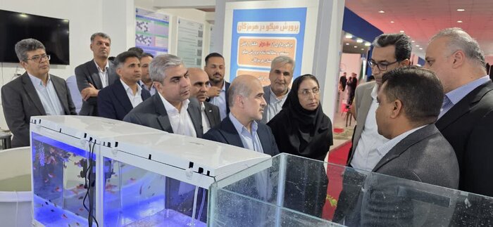 طرح تکثیر اسبک دریایی خلیج فارس و ۴ طرح دانش بنیان شیلاتی در بندرعباس رونمایی شد