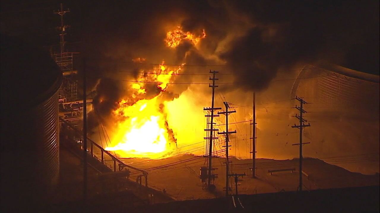 انفجار و آتش سوزی در بزرگ ترین پالایشگاه ترکیه