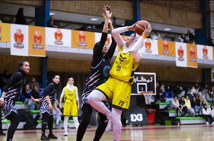 لیگ برتر بسکتبال بانوان؛ آکادمی سحر برنده بازی بزرگ هفته