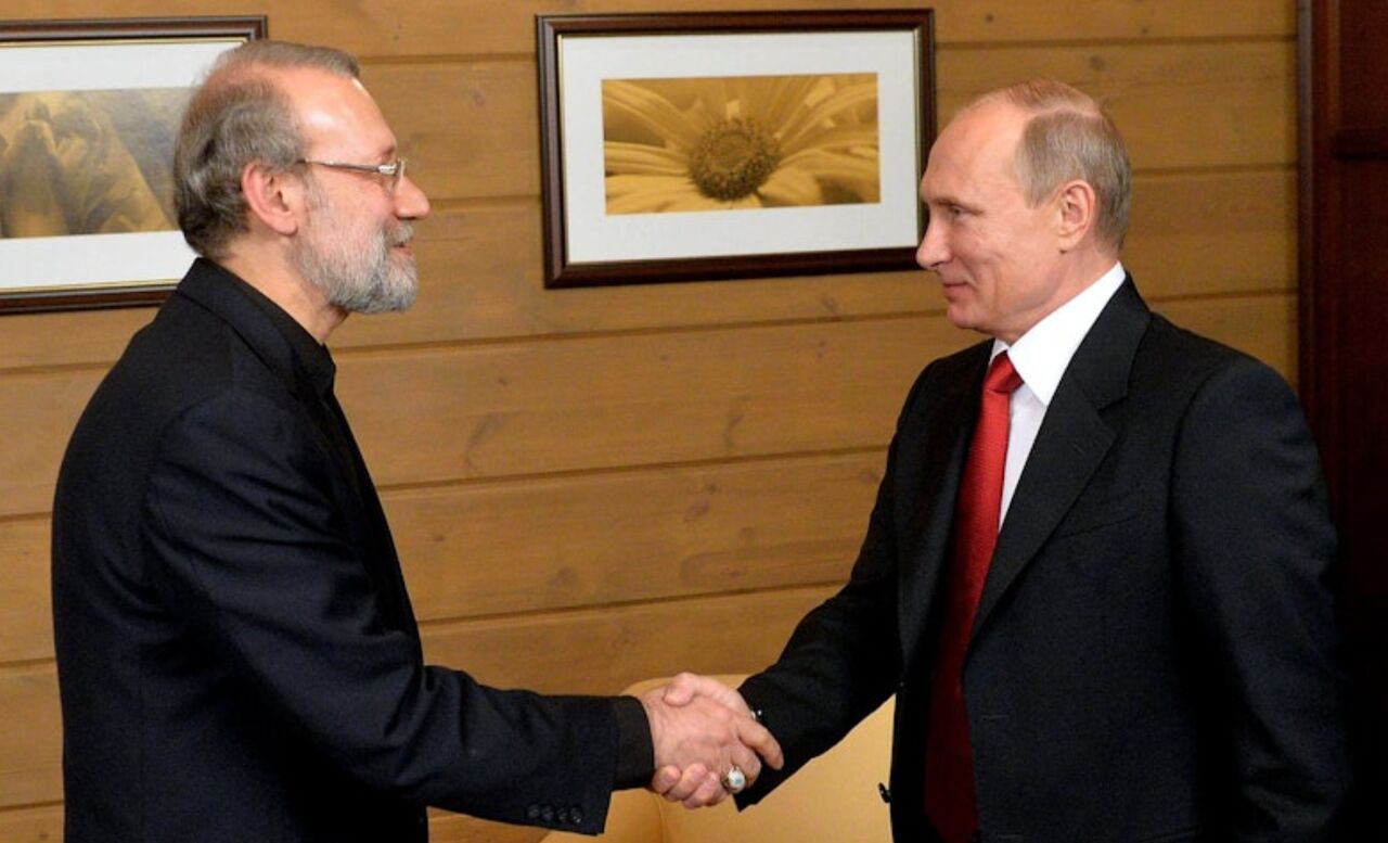 دیدار لاریجانی با پوتین