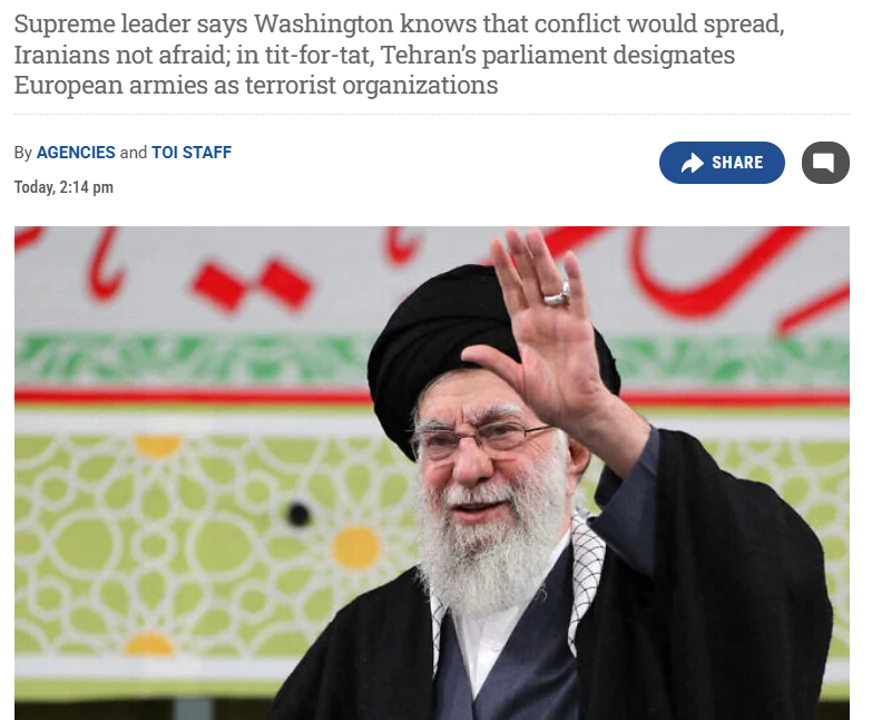 هشدار رهبر انقلاب دیوار صوتی رسانه‌های اسرائیلی را شکست