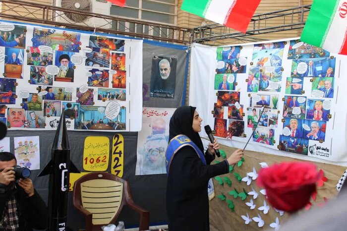 نمایشگاه‌ مدرسه انقلاب در خوزستان گشایش یافت