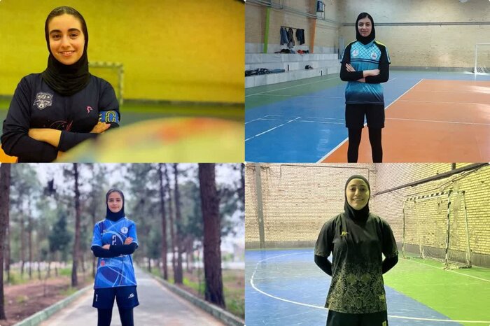چهار فوتسالیست سمنانی در اردوی تیم ملی دختران؛ استعدادهای ملی بدون زمین تمرین و اسپانسر