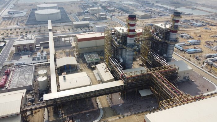 واحد بخار نیروگاه سیکل ترکیبی قشم افتتاح شد