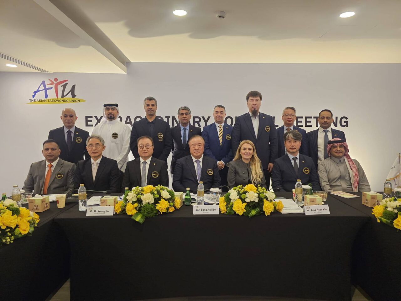 حضور ساعی در جلسه هیات اجرایی تکواندو آسیا