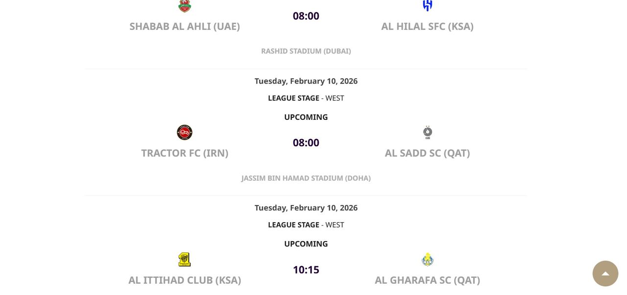 تراکتور میزبان، میهمان السد قطر شد