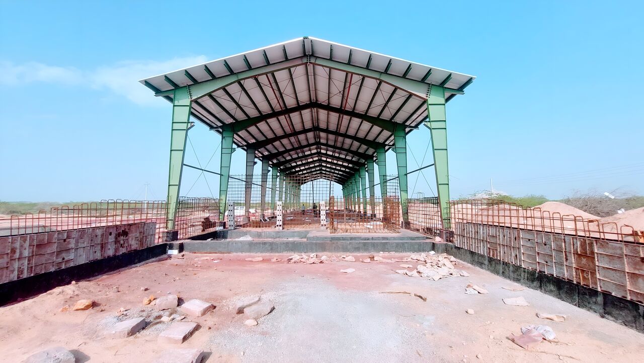 پیشرفت ۶۰ درصدی مرکز پسماند زباله ابوموسی