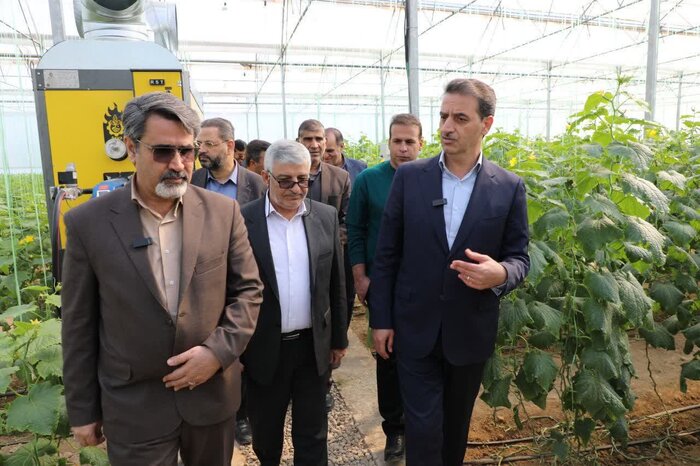 یک واحد گلخانه‌ با ۴۵ میلیارد ریال اعتبار در ابرکوه یزد افتتاح شد