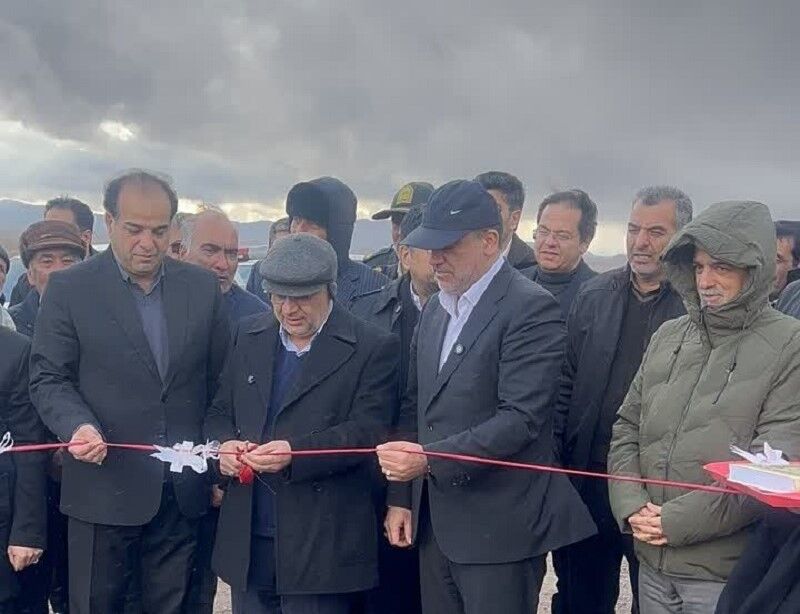 بهره برداری معدن طلا و مس بجستان با حضور معاون وزیر صمت