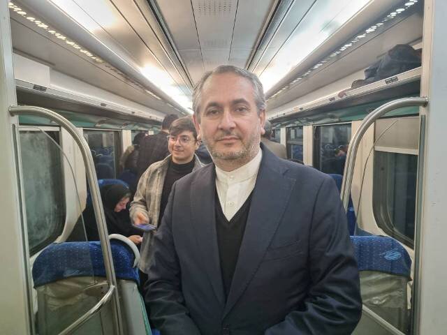 سفر آزمایشی مسئولان با قطار میانه - اردبیل انجام گرفت