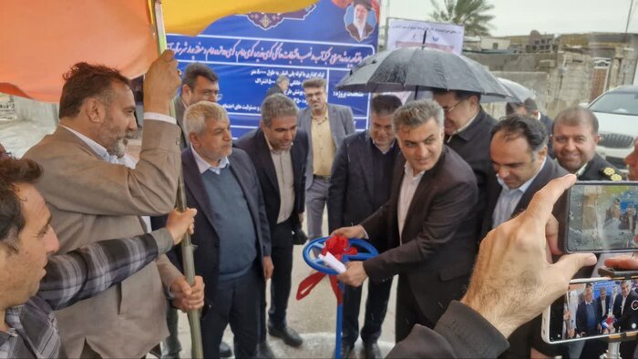 گسترش شبکه توزیع آب آغاجاری با اجرای ۱۵ کیلومتر خط جدید