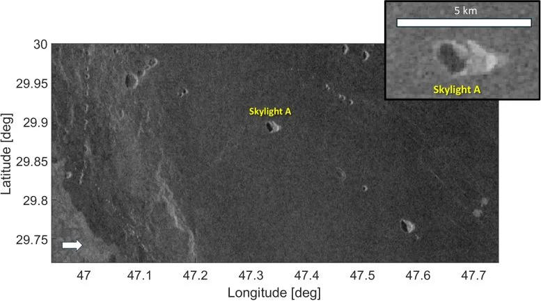 کشف یک تونل گدازه عظیم و پنهان در زیر سطح زهره