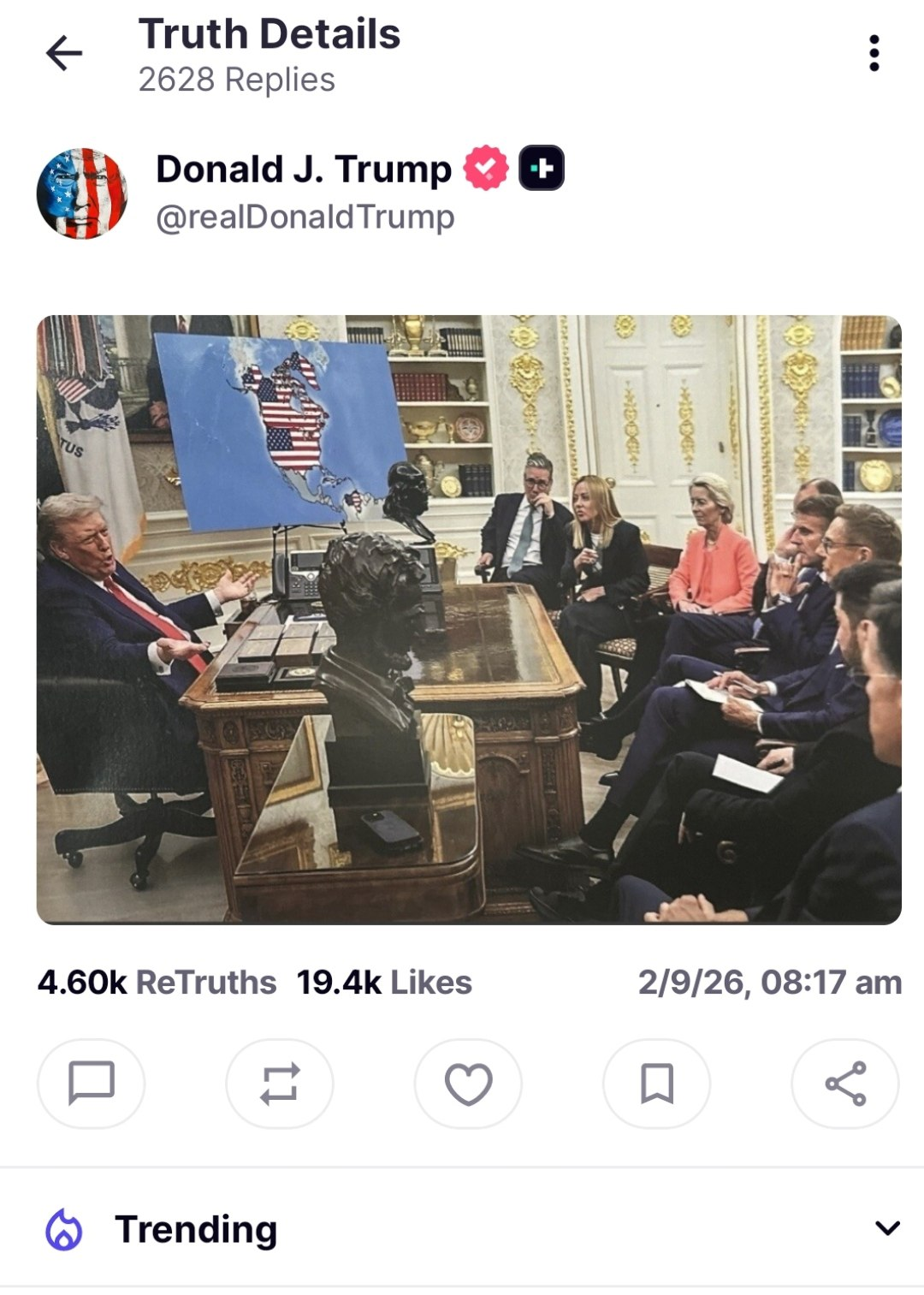 پیام پنهان ترامپ درباره ونزوئلا؛ دستکاری یک عکس در پی دستکاری سیاسی