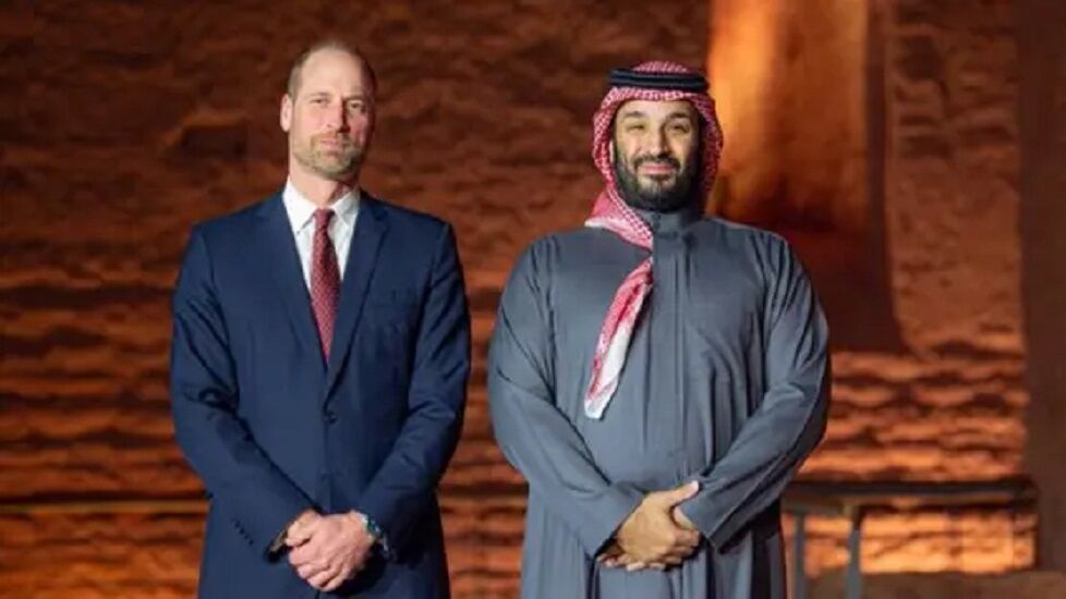 ولیعهد انگلیس با همتای سعودی خود دیدار کرد
