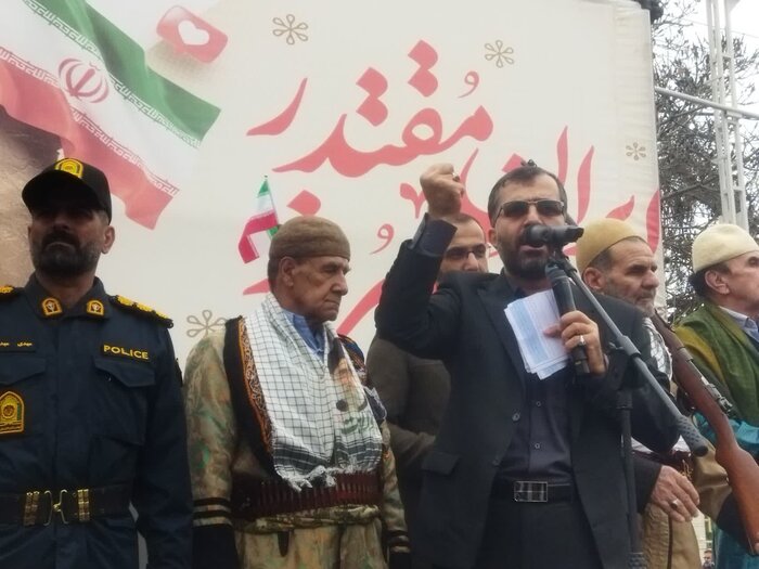 سخنگوی هیات رییسه مجلس شورای اسلامی و نماینده مردم بروجرد در مجلس شورای اسلامی راهپیمایی 22 بهمن 1404