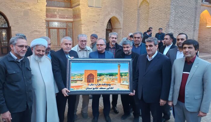 وزیر میراث: مسجد جامع سمنان ثبت جهانی و کاروانسرا «قطب فرهنگی» میشود + فیلم